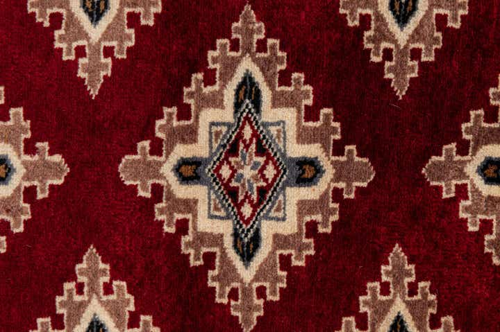 4' 3 x 6' 2 Hand Knotted Bokhara Wool Rug