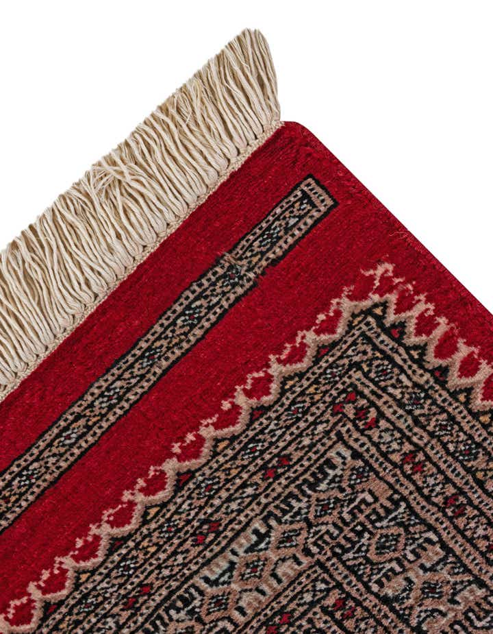 4' 2 x 6' 7 Hand Knotted Bokhara Oriental Wool Rug