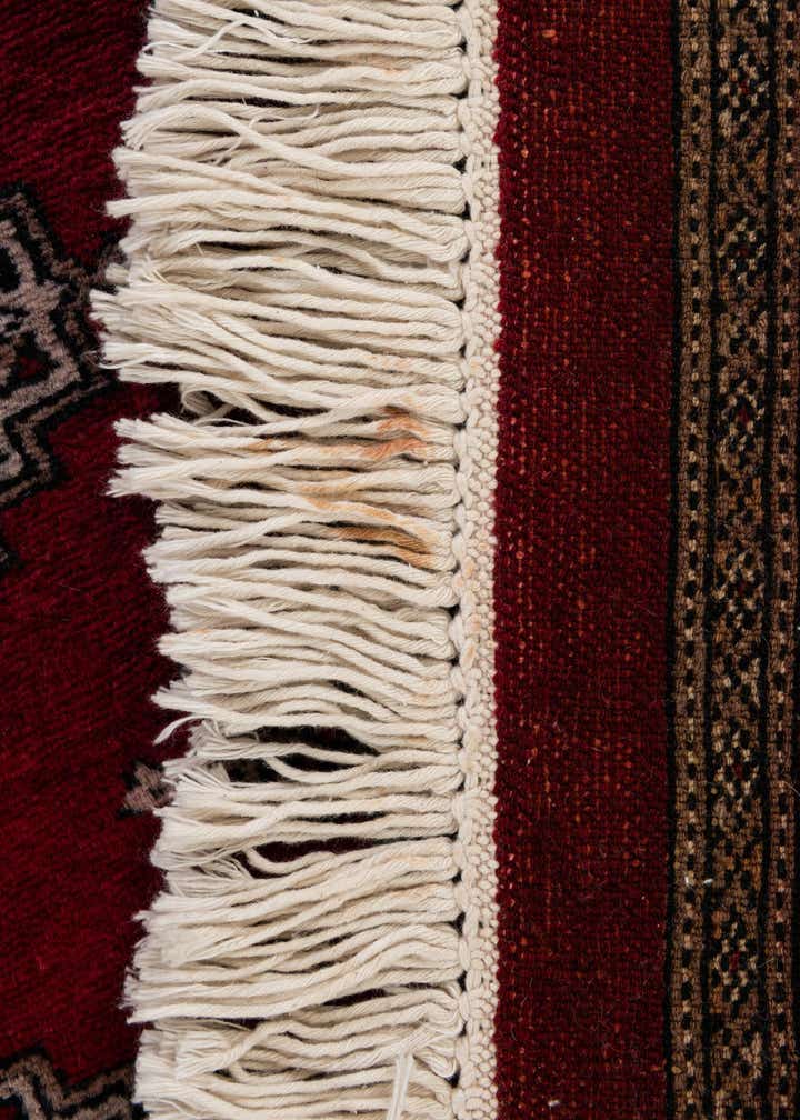 4' 2 x 6' 7 Hand Knotted Bokhara Oriental Wool Rug