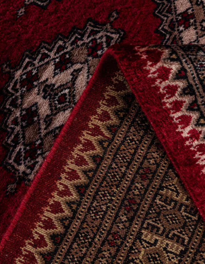 4' 2 x 6' 7 Hand Knotted Bokhara Oriental Wool Rug