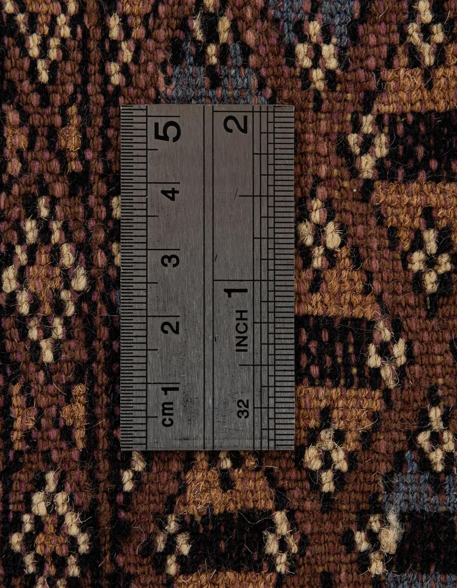 4' 2 x 5' 9 Hand Knotted Bokhara Oriental Wool Rug