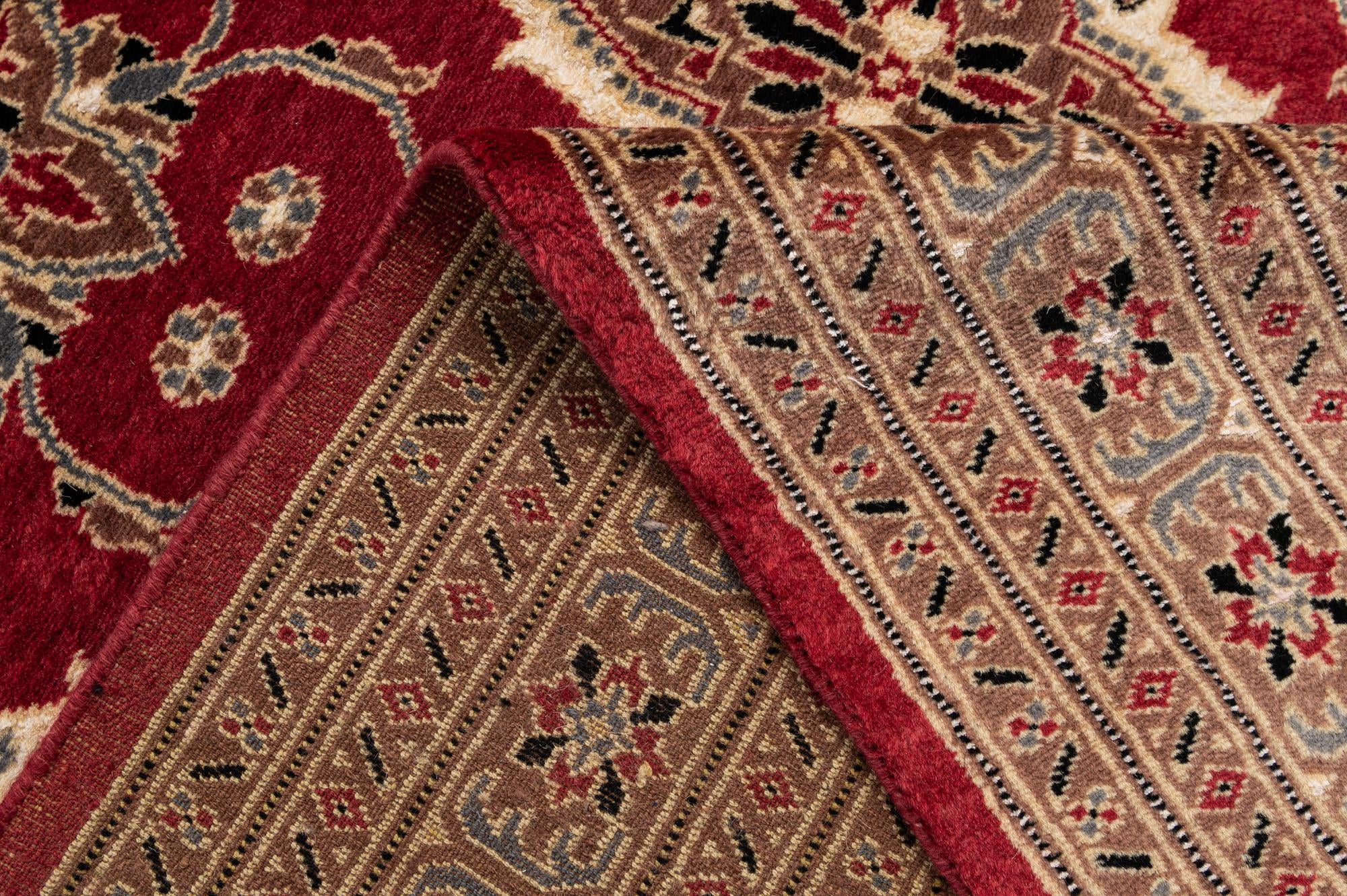 4' 3 x 6' 2 Hand Knotted Bokhara Oriental Rug