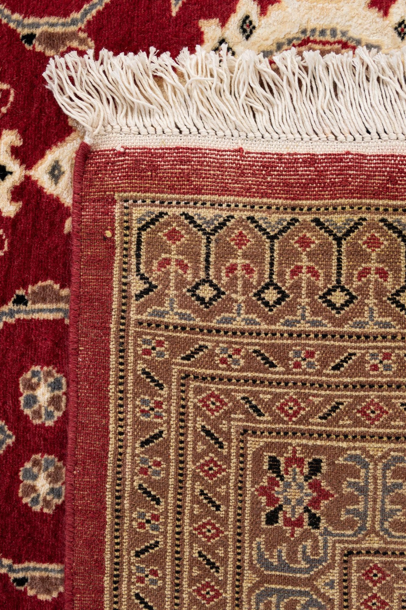 4' 3 x 6' 2 Hand Knotted Bokhara Oriental Rug
