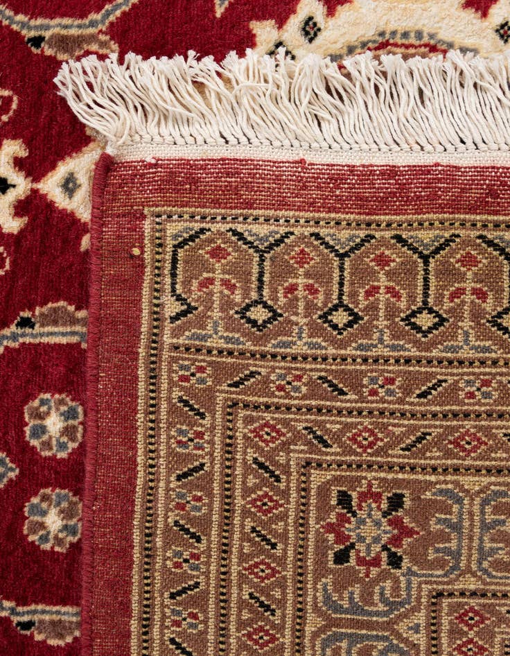 Detail image of 4' 3 x 6' 2  Hand Knotted Bokhara Oriental Rug