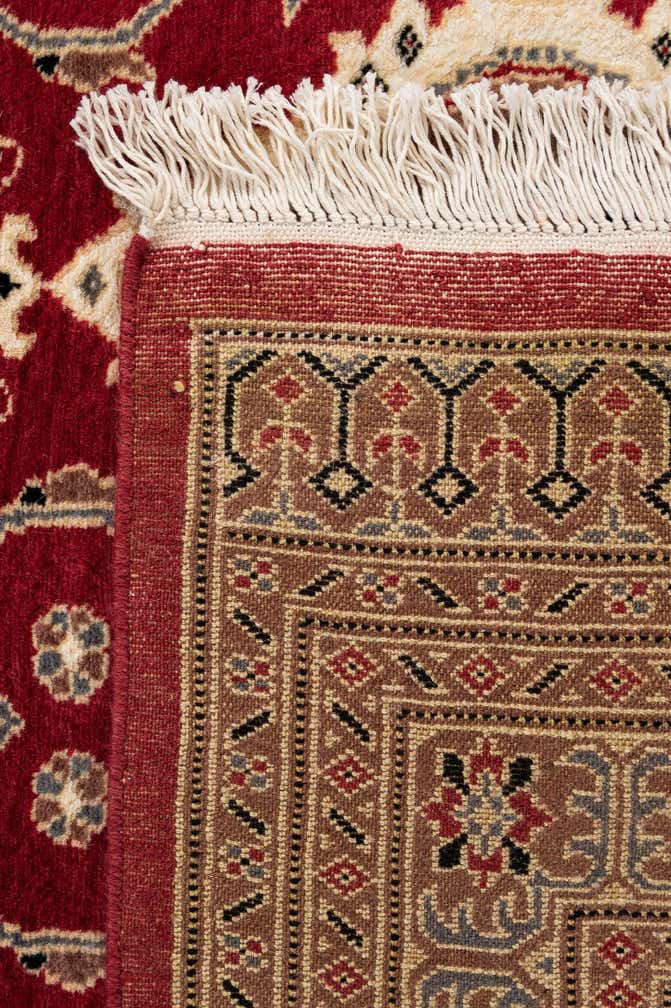 4' 3 x 6' 2 Hand Knotted Bokhara Oriental Rug