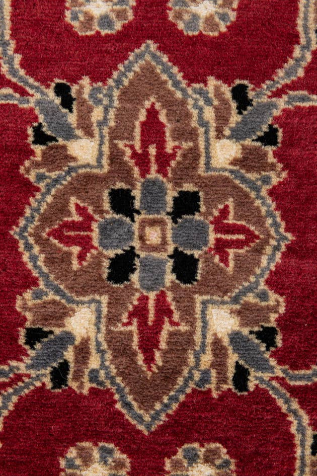 Detail image of 4' 3 x 6' 2 Hand Knotted Bokhara Oriental Rug