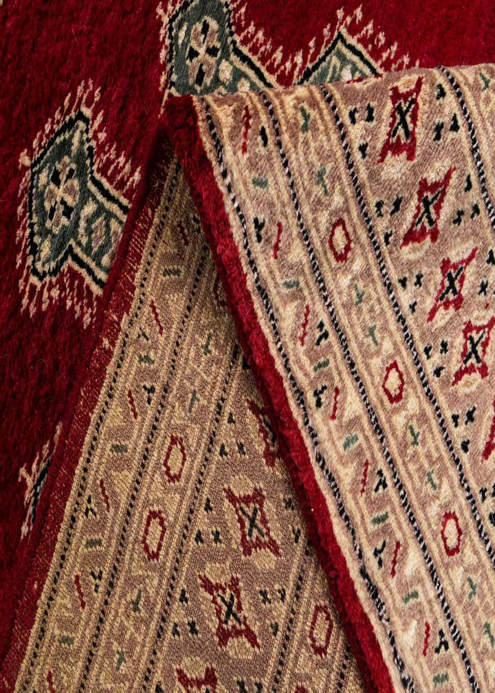 4' 3 x 6' 3 Hand Knotted Bokhara Oriental Rug