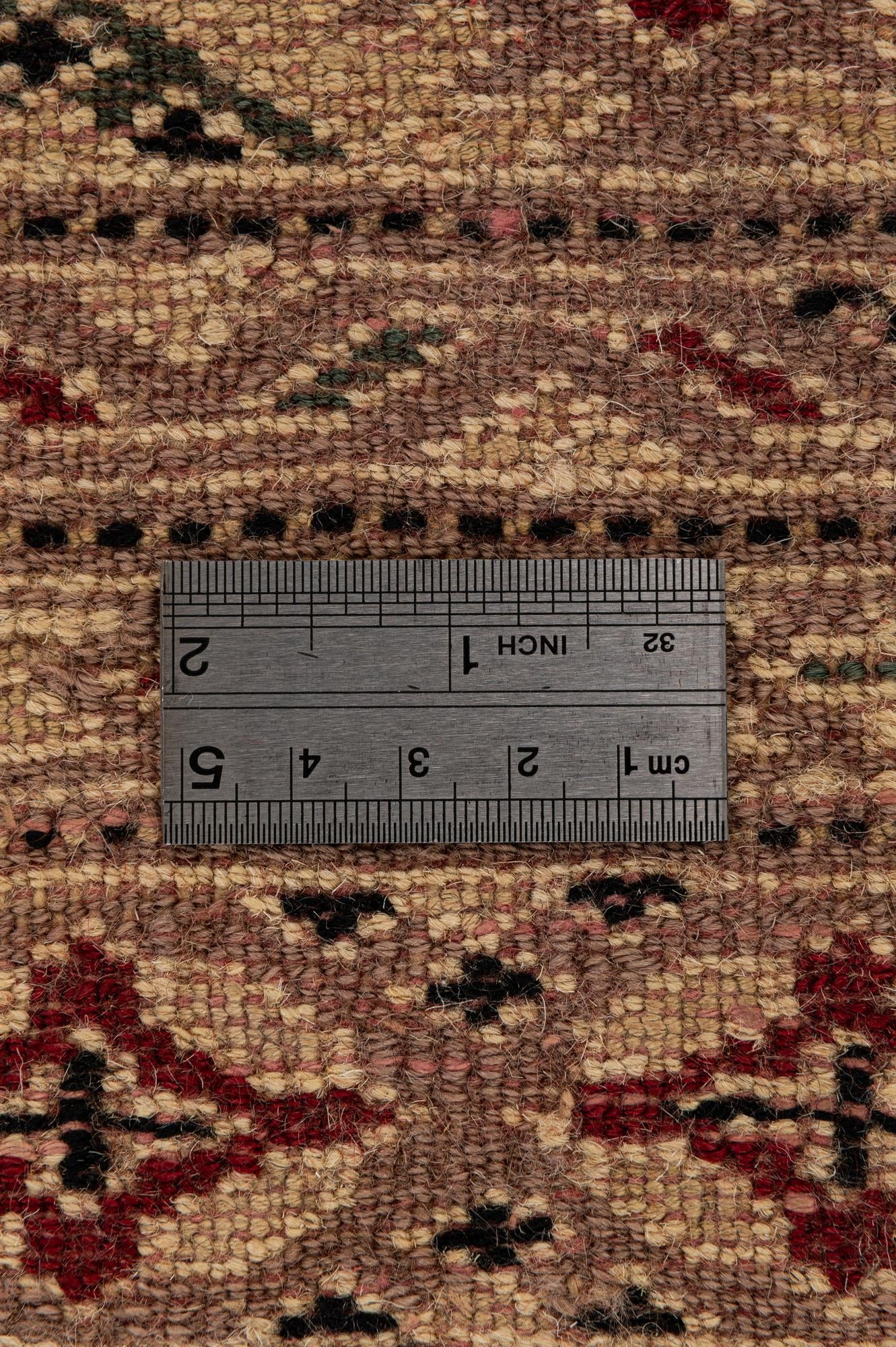 4' 3 x 6' 3 Hand Knotted Bokhara Oriental Rug
