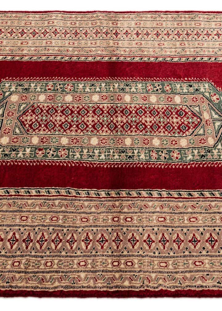 4' 3 x 6' 3 Hand Knotted Bokhara Oriental Rug