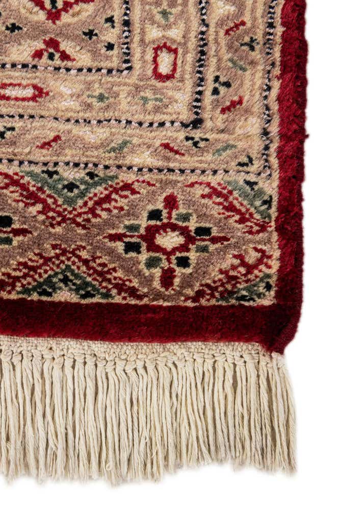4' 3 x 6' 3 Hand Knotted Bokhara Oriental Rug