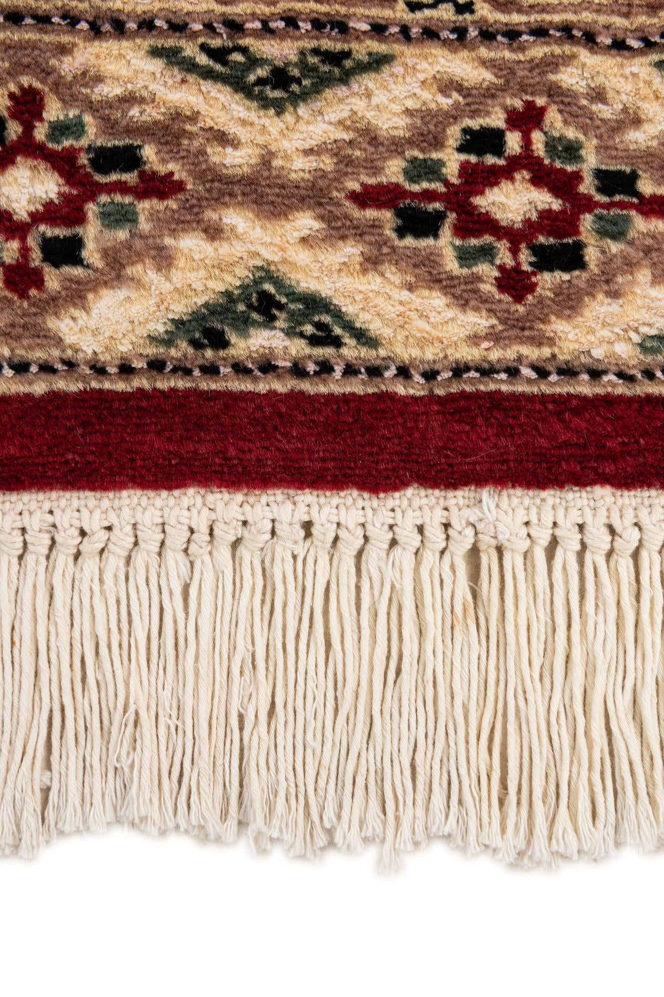 4' 3 x 6' 3 Hand Knotted Bokhara Oriental Rug