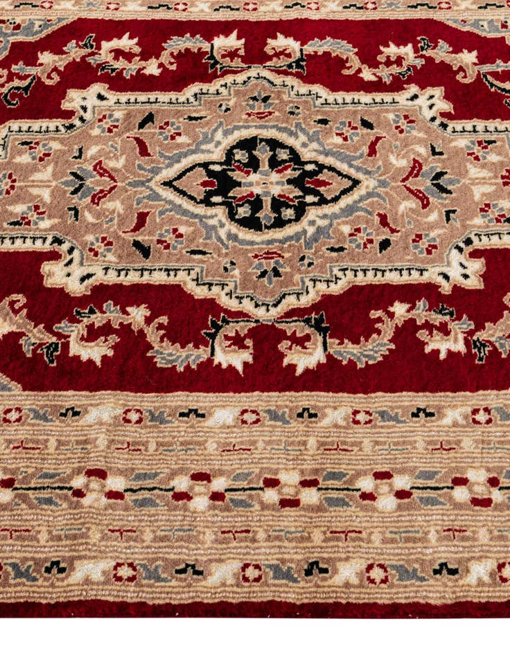 Detail image of 4' 2 x 6' 6 Hand Knotted Bokhara Oriental Rug