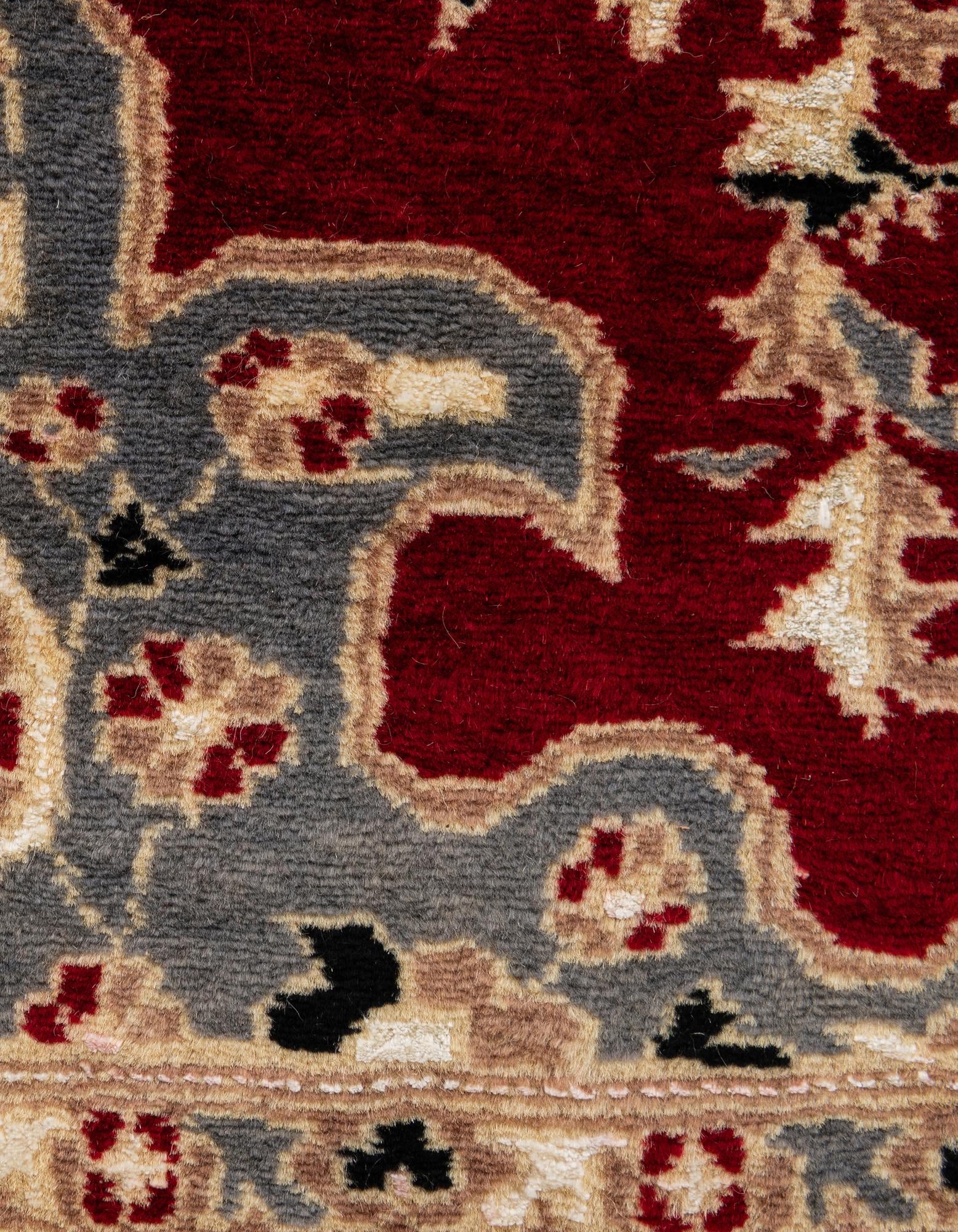 4' 2 x 6' 6 Hand Knotted Bokhara Oriental Rug