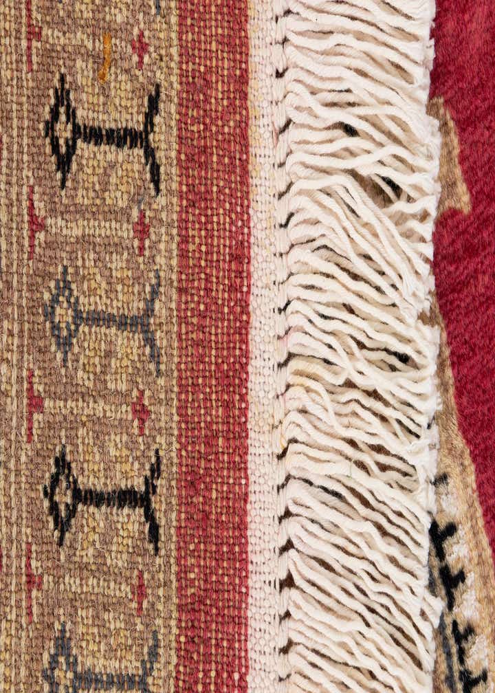 4' 4 x 6' 1 Hand Knotted Bokhara Oriental Wool Rug