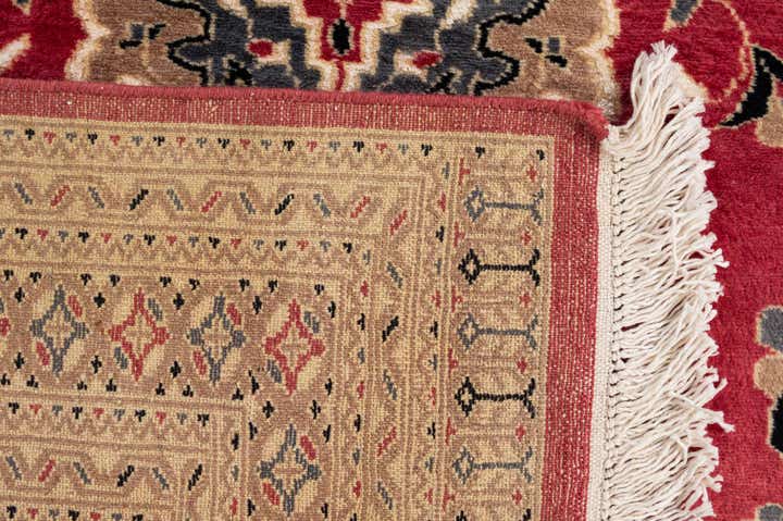 4' 4 x 5' 10 Hand Knotted Bokhara Oriental Rug