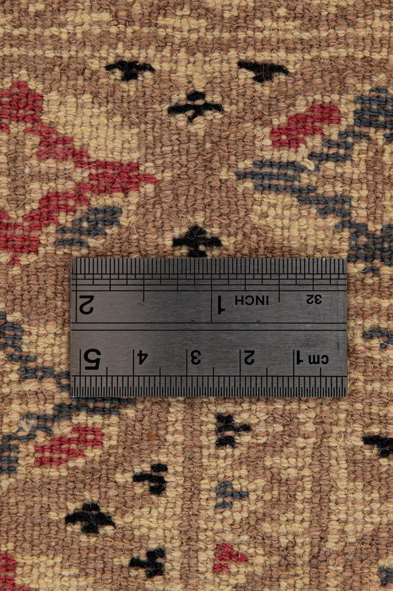 4' 4 x 5' 10 Hand Knotted Bokhara Oriental Rug