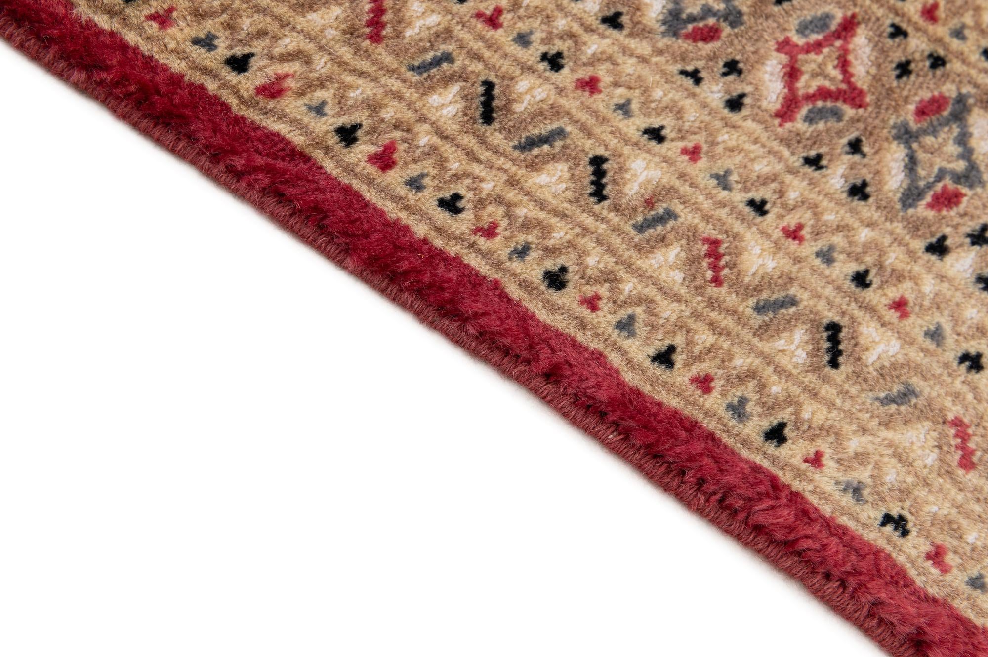 4' 4 x 5' 10 Hand Knotted Bokhara Oriental Rug