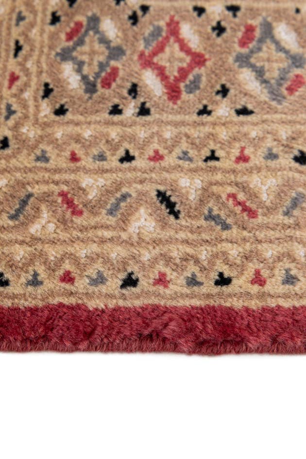 Detail image of 4' 4 x 5' 10 Hand Knotted Bokhara Oriental Rug