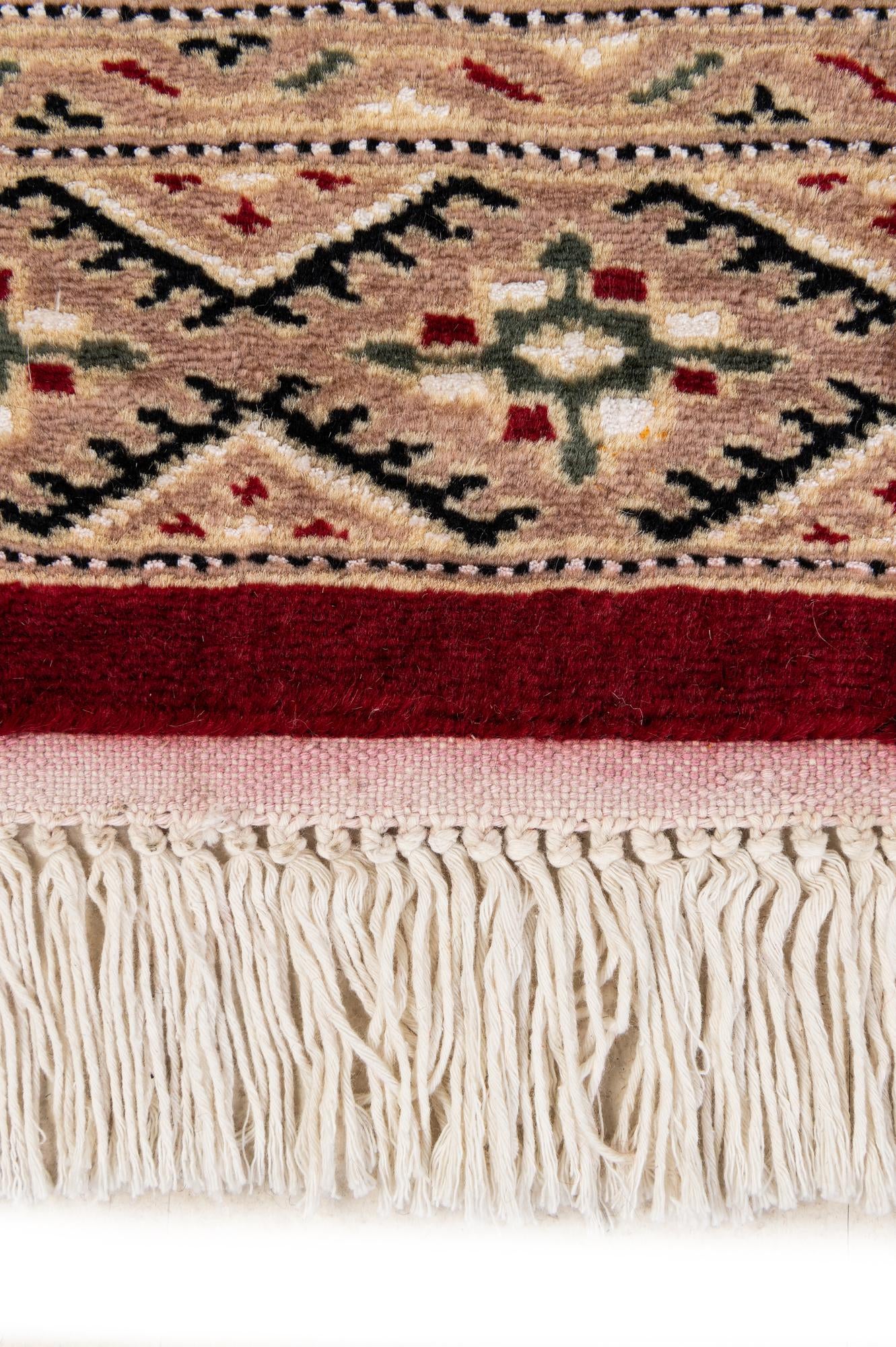 4' 3 x 6' Hand Knotted Bokhara Oriental Rug