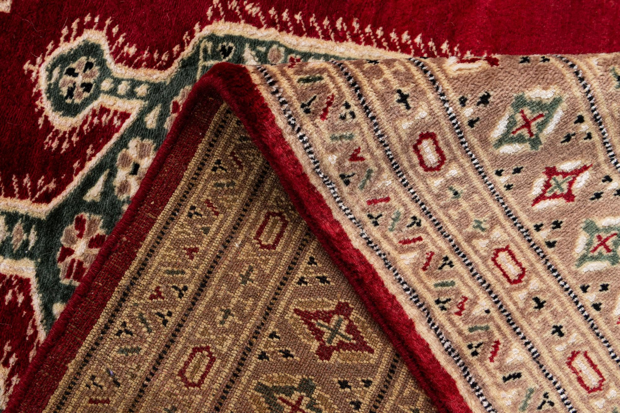 4' 3 x 6' Hand Knotted Bokhara Oriental Rug