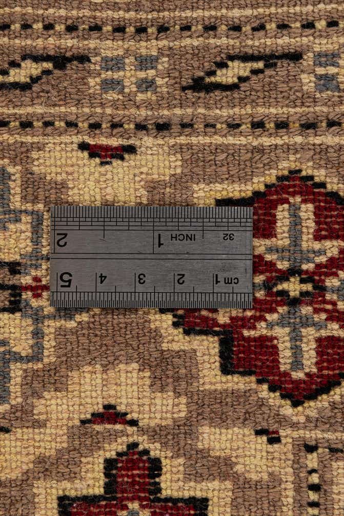 4' 4 x 6' 1 Hand Knotted Bokhara Oriental Rug