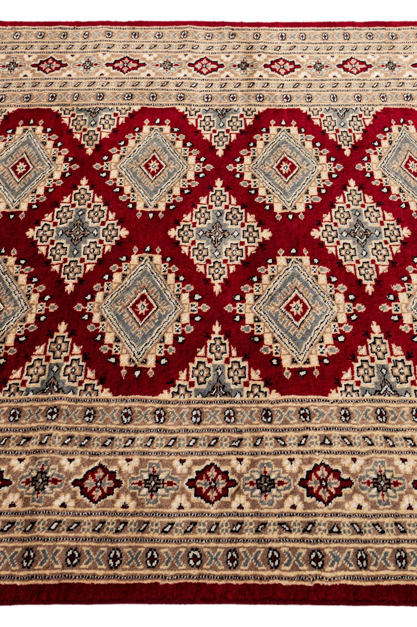 4' 4 x 6' 1 Hand Knotted Bokhara Oriental Rug
