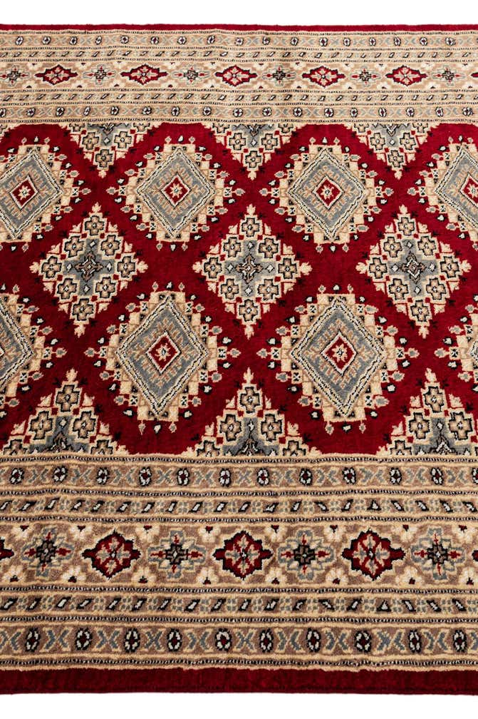 4' 4 x 6' 1 Hand Knotted Bokhara Oriental Rug