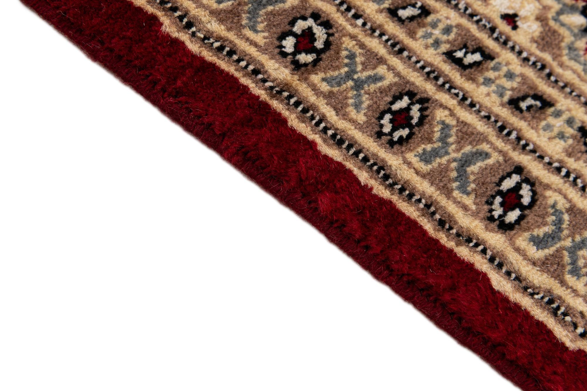4' 4 x 6' 1 Hand Knotted Bokhara Oriental Rug