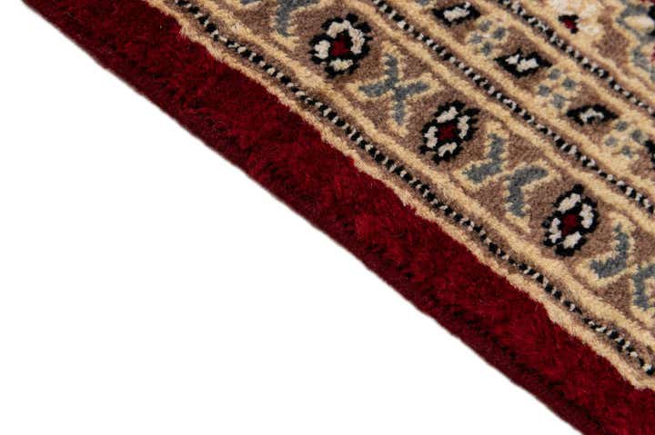 4' 4 x 6' 1 Hand Knotted Bokhara Oriental Rug