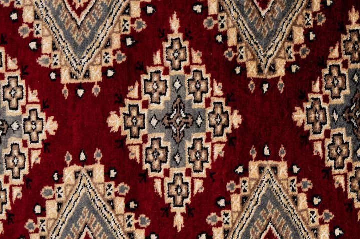 4' 4 x 6' 1 Hand Knotted Bokhara Oriental Rug