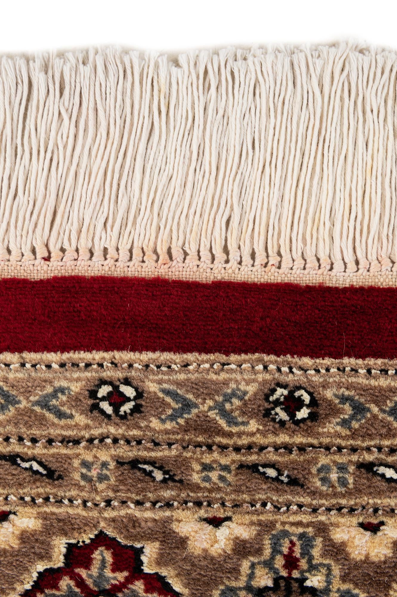 4' 4 x 6' 1 Hand Knotted Bokhara Oriental Rug