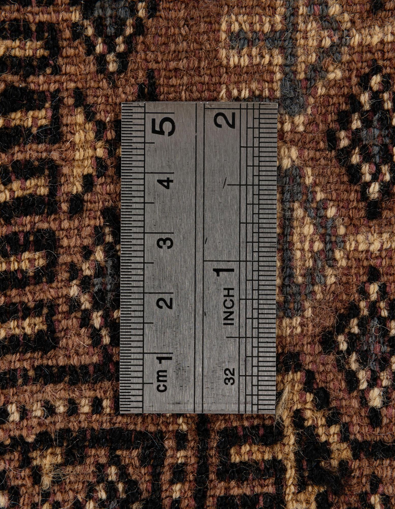 5' 1 x 8' 8 Hand Knotted Bokhara Oriental Wool Rug