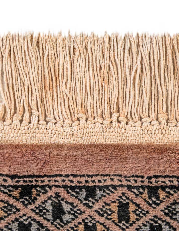 5' 1 x 8' 8 Hand Knotted Bokhara Oriental Wool Rug