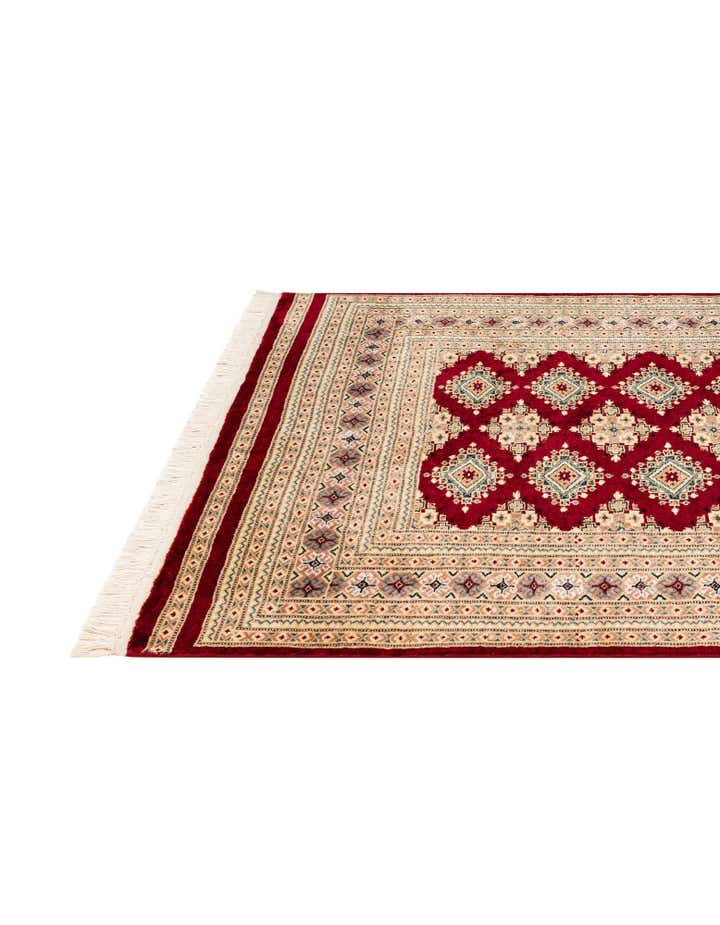 4' 3 x 6' Hand Knotted Bokhara Rug