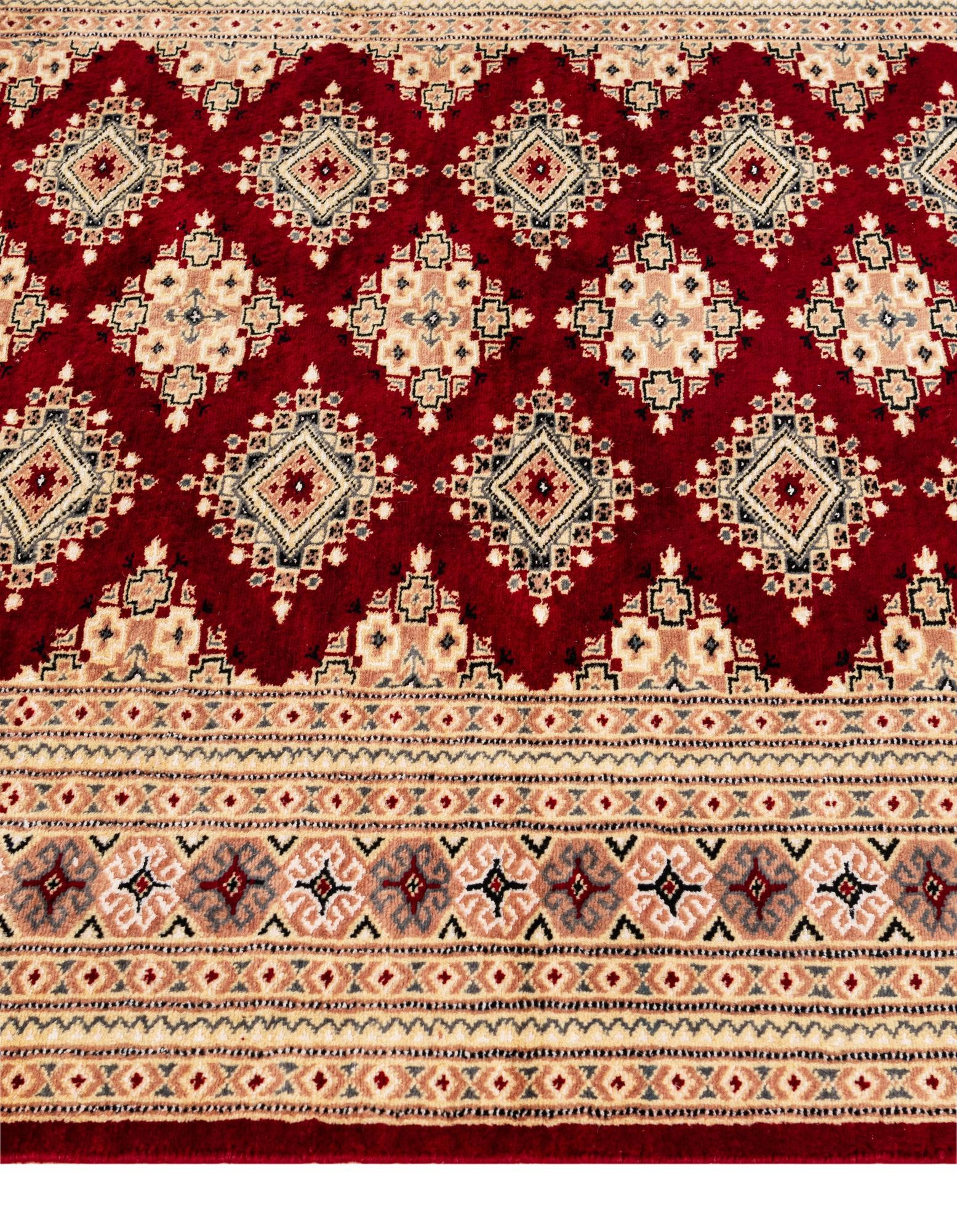 4' 3 x 6' Hand Knotted Bokhara Rug