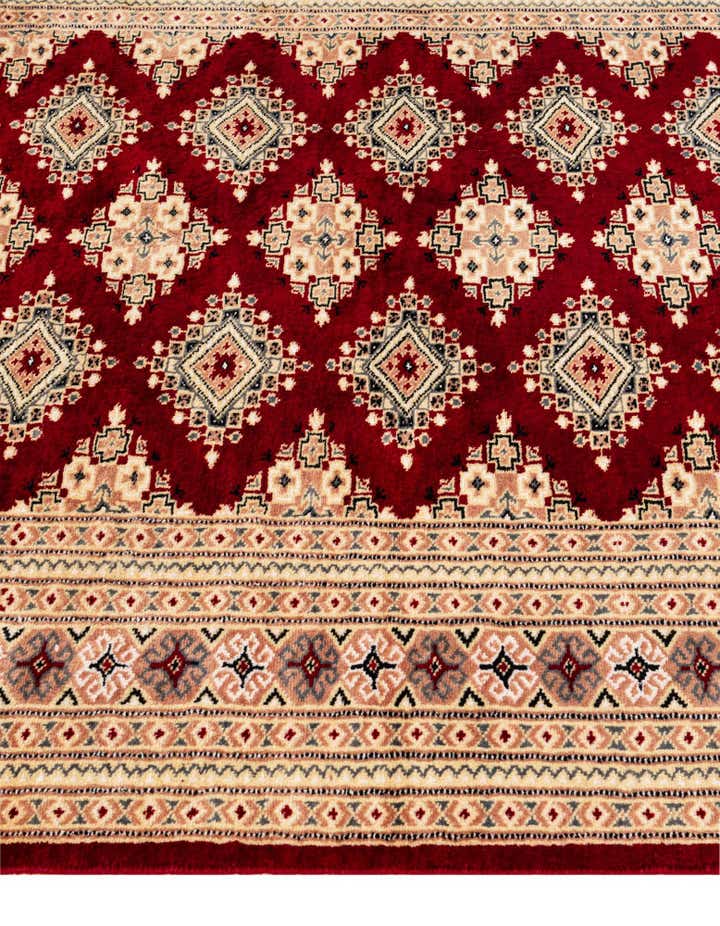 4' 3 x 6' Hand Knotted Bokhara Rug