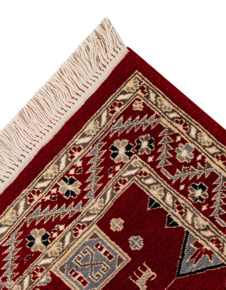 4' 3 x 6' 2 Hand Knotted Bokhara Oriental Rug