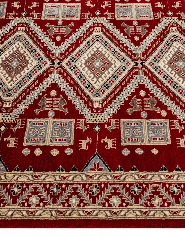 4' 3 x 6' 2 Hand Knotted Bokhara Oriental Rug