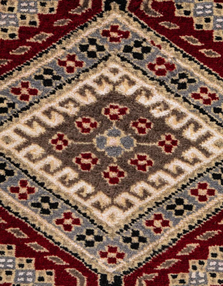 Detail image of 4' 3 x 6' 2  Hand Knotted Bokhara Oriental Rug