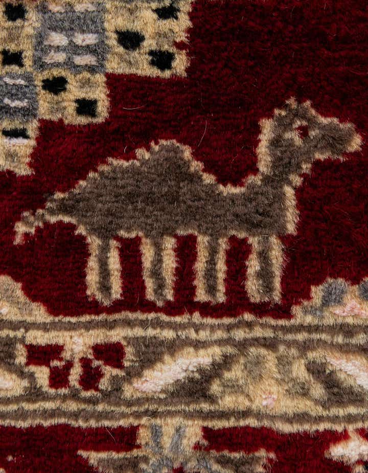 4' 3 x 6' 2 Hand Knotted Bokhara Oriental Rug