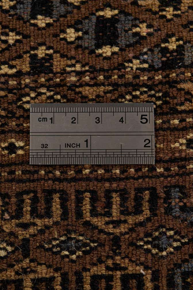 4' 1 x 6' 2 Hand Knotted Bokhara Oriental Wool Rug