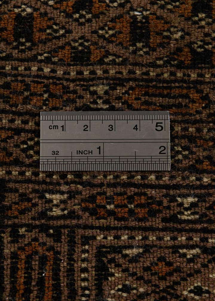 4' 1 x 6' 3 Hand Knotted Bokhara Oriental Wool Rug