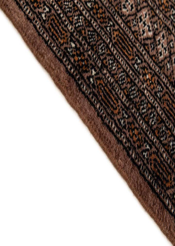 4' 1 x 6' 3 Hand Knotted Bokhara Oriental Wool Rug