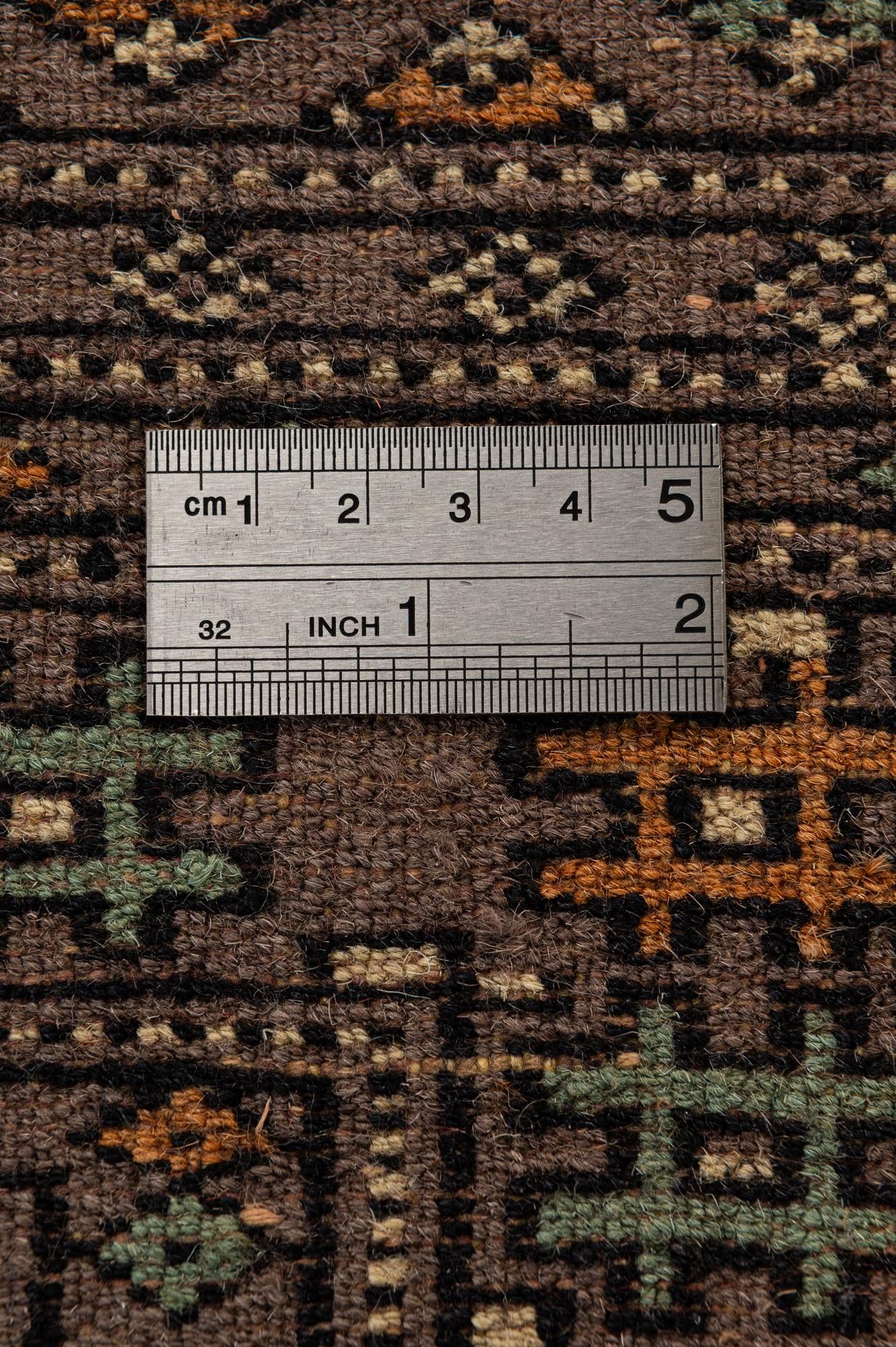 4' x 6' 1 Hand Knotted Bokhara Oriental Wool Rug