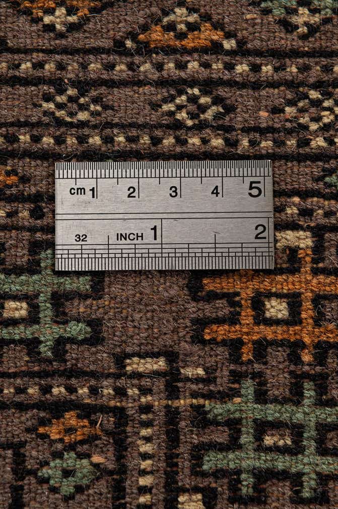 4' x 6' 1 Hand Knotted Bokhara Oriental Wool Rug