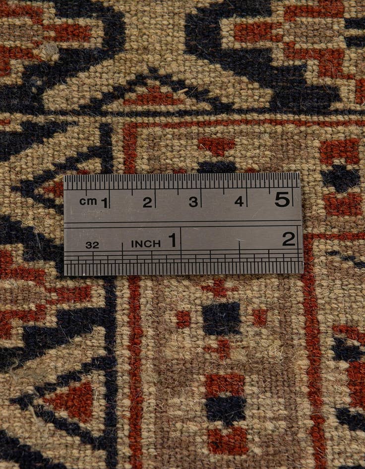 Detail image of 2' 8 x 4' 1  Hand Knotted Bokhara Oriental Wool Rug