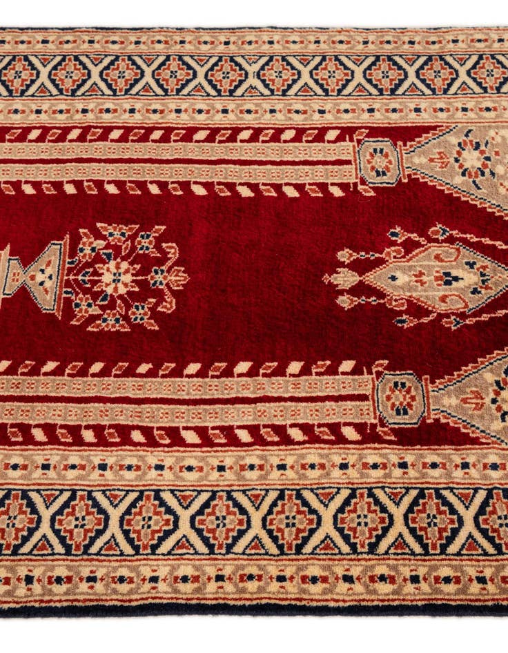 Detail image of 2' 8 x 4' 1  Hand Knotted Bokhara Oriental Wool Rug