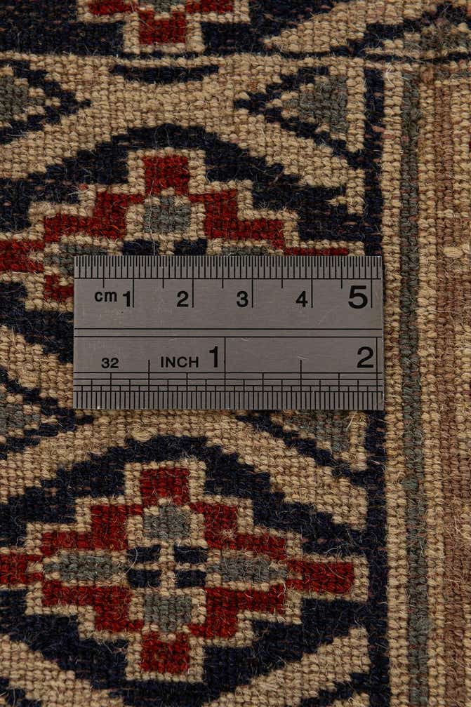 2' 8 x 3' 11 Hand Knotted Bokhara Oriental Wool Rug