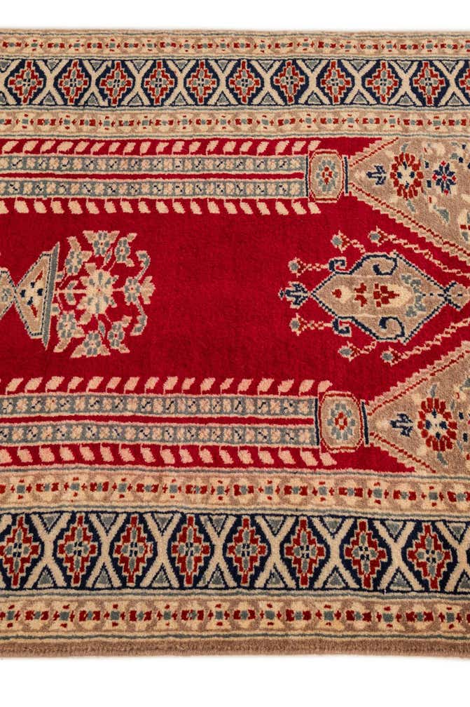 2' 8 x 3' 11 Hand Knotted Bokhara Oriental Wool Rug