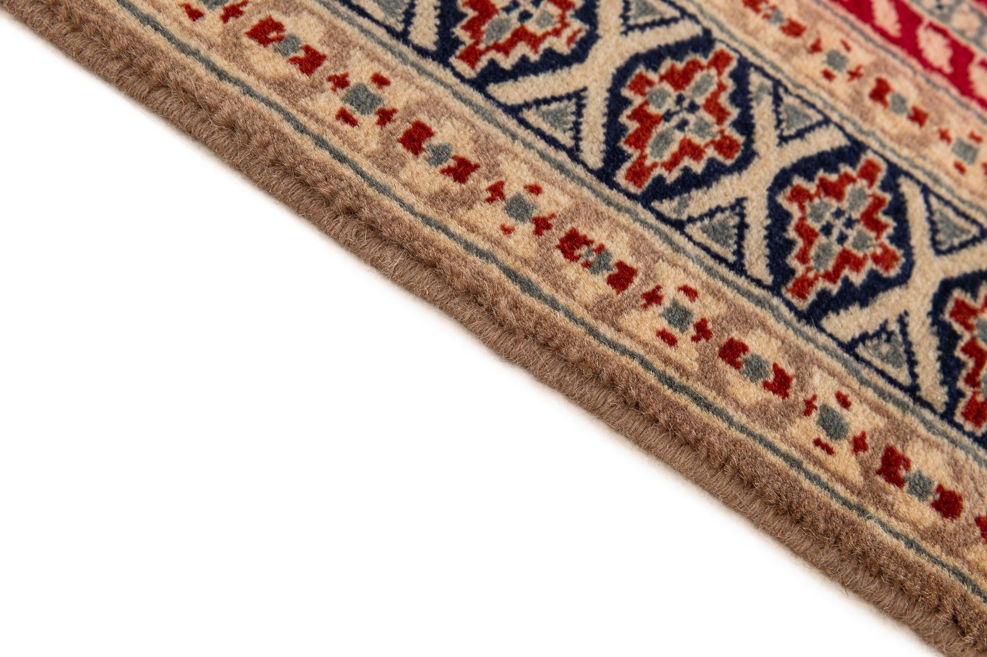 2' 8 x 3' 11 Hand Knotted Bokhara Oriental Wool Rug